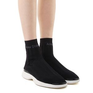 Acne studios sock sneakers in black size 38